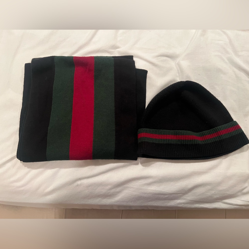 Gucci Hat & Scarf